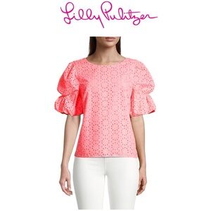 Lilly Pulitzer Shaila Coral Top